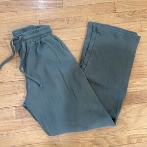 Daily Drills THERMAL RESORT PANTS, Color: Sage Green